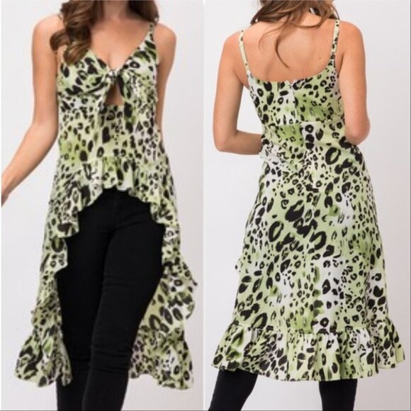 ANIMAL PRINT TOP - Picture 1 of 4